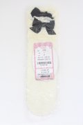 To Alice / ヴィンテージドールソックス  アイボリーＸ黒 T-25-08-27-019-LO-ZA-SA-ZT