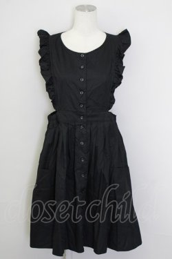 画像1: HERHUM / レベッカワンピースGoth edition  黒 T-25-08-30-030-LO-OP-SA-ZT