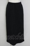 画像1: INGEBORG / ニットスカート  黒 T-25-08-30-031-LO-SK-SA-ZT589 (1)