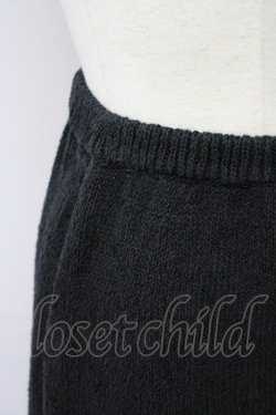 画像3: INGEBORG / ニットスカート  黒 T-25-08-30-031-LO-SK-SA-ZT