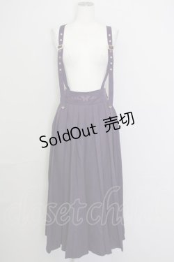画像1: Amavel / 胡蝶の花遊び袴パンツ  パープル T-25-08-30-033-CA-PA-SA-ZI