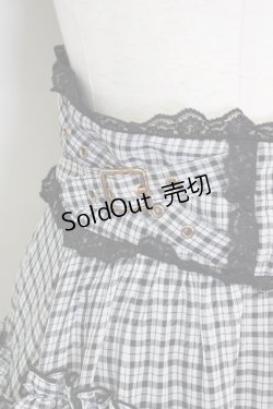 画像3: Rojita / ランダムフレアロングスカート  黒Ｘ白 T-25-08-30-037-LO-SK-SA-ZI