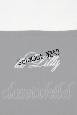 画像4: lilLilly / 3段フリルニットショートトップス  黒 T-25-08-30-005-LO-TO-SA-ZI