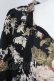 画像3: INGEBORG / 絵画風ブーケプリントシャツ 13 黒 T-25-08-30-010-LO-BL-SA-ZT (3)