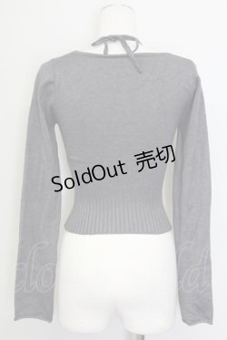 画像2: GRL / 重ね着風ニットトップス  グレー T-25-08-30-012-LO-TO-SA-ZI