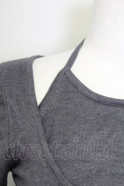 画像3: GRL / 重ね着風ニットトップス  グレー T-25-08-30-012-LO-TO-SA-ZT