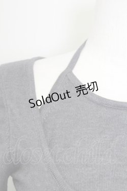 画像3: GRL / 重ね着風ニットトップス  グレー T-25-08-30-012-LO-TO-SA-ZI