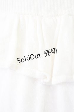 画像3: LIZ LISA / チュール重ねニットスカート  白 T-25-09-05-019-LO-SK-SA-ZI