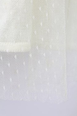 画像8: LIZ LISA / チュール重ねニットスカート  白 T-25-09-05-019-LO-SK-SA-ZI