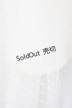 画像9: LIZ LISA / チュール重ねニットスカート  白 T-25-09-05-019-LO-SK-SA-ZI