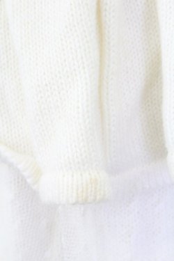 画像10: LIZ LISA / チュール重ねニットスカート  白 T-25-09-05-019-LO-SK-SA-ZI