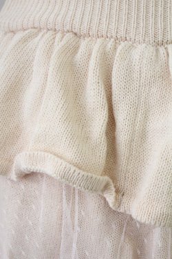 画像3: LIZ LISA / チュール重ねニットスカート  ベージュ T-25-09-05-020-LO-SK-SA-ZI