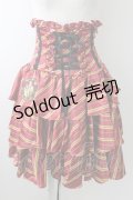 ATELIER PIERROT / ハリー・ポッター フリルコルセットスカート  グリフィンドール T-25-09-05-021-EL-SK-SA-ZI