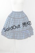 Moonrise Theater / Lyra Skirt  青チェック T-25-09-05-023-LO-SK-SA-ZI