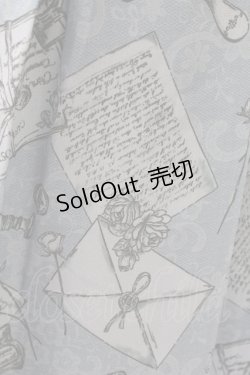 画像3: axes femme POETIQUE / プリュムプリントスカート  ブルー T-25-09-05-024-AX-SK-SA-ZI