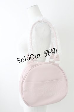 画像2: axes femme kawaii / ツインリボンラウンドバッグ  ピンク T-25-09-05-028-AX-BG-SA-ZI