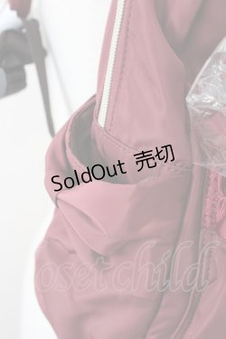 画像2: m petit by misako / AMリボンチャームツキリュックサック  濃赤 T-25-09-05-030-LO-BG-SA-ZI