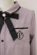 画像4: axes femme POETIQUE / リボン付エンブレム刺繍BL M ラベンダー T-25-09-05-005-AX-BL-SA-ZI
