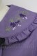 画像4: axes femme POETIQUE / ヴァンダンジュ刺繍ブラウス M パープル T-25-09-05-006-AX-BL-SA-ZI