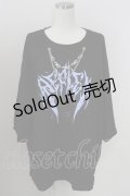 REFLEM / LOGOデザインBIG Tシャツ  黒 T-25-09-05-007-PU-TS-SA-ZI
