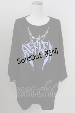 画像1: REFLEM / LOGOデザインBIG Tシャツ  黒 T-25-09-05-007-PU-TS-SA-ZI