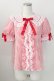 画像1: Angelic Pretty / ギンガムはしごレースブラウス  赤ｘ白チェック T-25-09-05-013-AP-BL-SA-ZI (1)