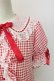 画像5: Angelic Pretty / ギンガムはしごレースブラウス  赤ｘ白チェック T-25-09-05-013-AP-BL-SA-ZI