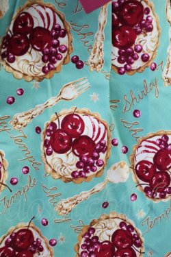 画像6: Shirley Temple / タルトプリントジャンパースカート 154〜162cm ミント T-25-09-05-014-ET-OP-SA-ZI