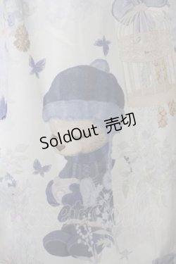 画像7: Unitleer / もみの木くまさんジャンパースカート L サックス T-25-09-10-020-LO-OP-SA-ZI