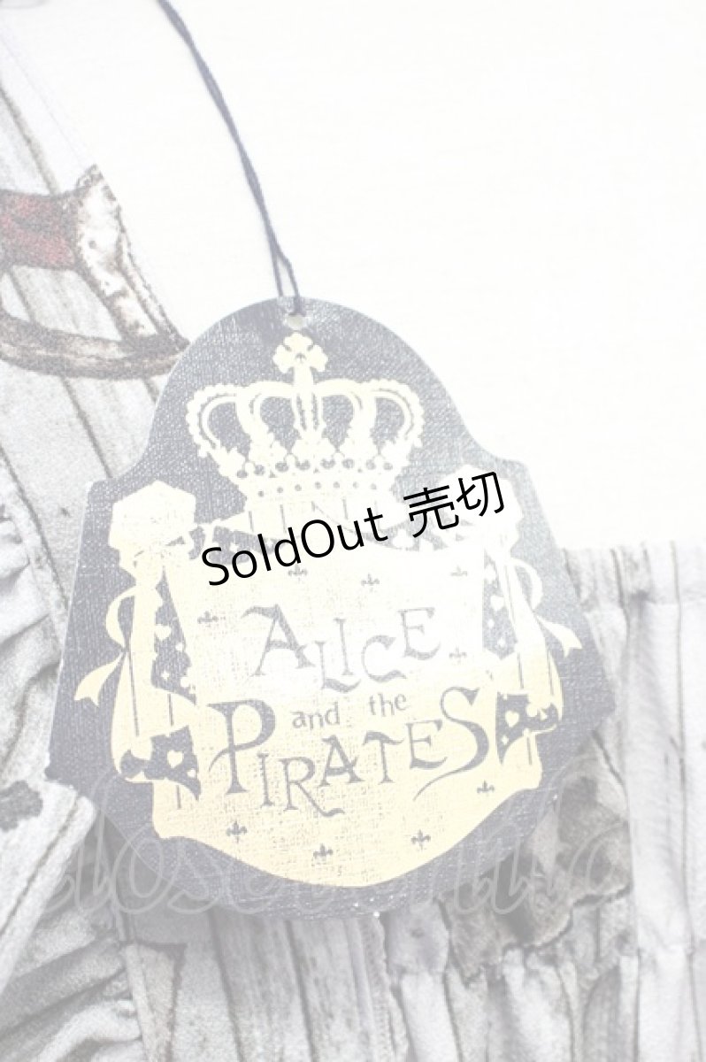 画像8: ALICE and the PIRATES / Quiet toys room〜あの子と遊んだあの日々を〜柄ジャンパースカートI  グレー×紺 T-25-09-10-022-PA-OP-SA-ZI (8)