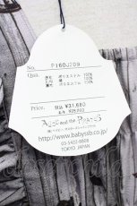 画像9: ALICE and the PIRATES / Quiet toys room〜あの子と遊んだあの日々を〜柄ジャンパースカートI  グレー×紺 T-25-09-10-022-PA-OP-SA-ZI (9)
