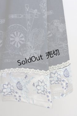 画像6: Desoro works / 琉球浪漫物語〜第二章〜総柄すかーと  黒 T-25-09-10-024-LO-OP-SA-ZI