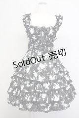 metamorphose / プロムナードミニウェディングジャンパースカート  黒 T-25-09-10-025-ME-OP-SA-ZI