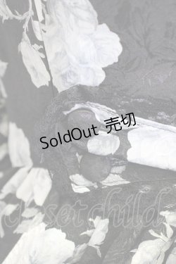 画像5: metamorphose / プロムナードミニウェディングジャンパースカート  黒 T-25-09-10-025-ME-OP-SA-ZI