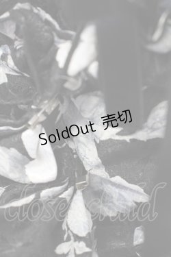 画像8: metamorphose / プロムナードミニウェディングジャンパースカート  黒 T-25-09-10-025-ME-OP-SA-ZI