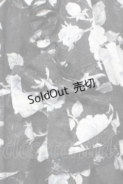 画像9: metamorphose / プロムナードミニウェディングジャンパースカート  黒 T-25-09-10-025-ME-OP-SA-ZI