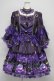 画像1: metamorphose / 魔女の森ラッパ袖ワンピース  バイオレット T-25-09-10-026-ME-OP-SA-ZT (1)