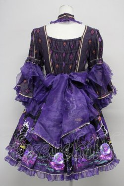 画像2: metamorphose / 魔女の森ラッパ袖ワンピース  バイオレット T-25-09-10-026-ME-OP-SA-ZT