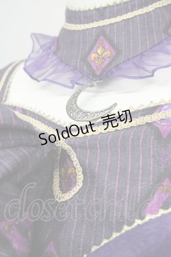 画像6: metamorphose / 魔女の森ラッパ袖ワンピース  バイオレット T-25-09-10-026-ME-OP-SA-ZI