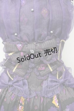 画像8: metamorphose / 魔女の森フリルジャンパースカート  バイオレット T-25-09-10-027-ME-OP-SA-ZI