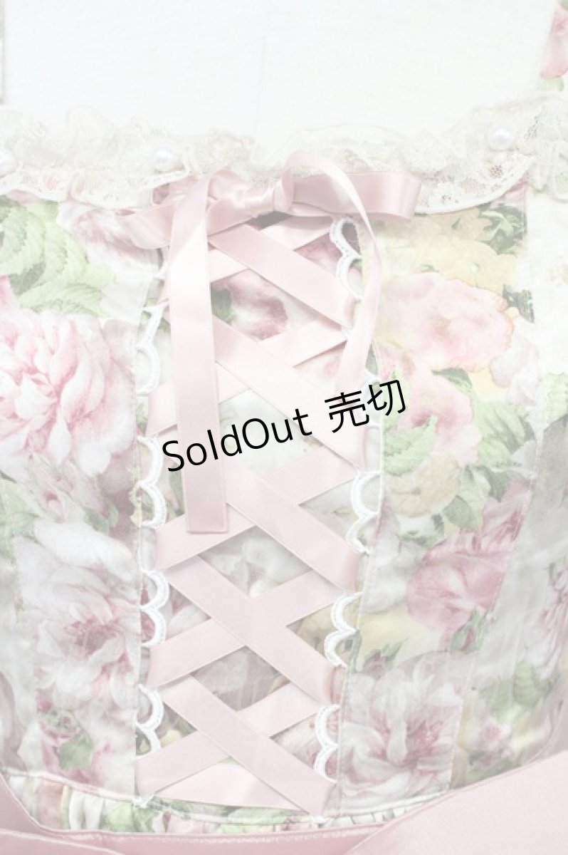 画像4: metamorphose / Gardenティータイムジャンパースカートセット  ピンク T-25-09-10-029-ME-OP-SA-ZI (4)