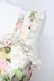 画像5: metamorphose / ローズレースペプラムジャンパースカート  ピンク T-25-09-10-029-ME-OP-SA-ZT