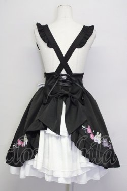 画像2: Amavel / Fancy POP Daydreamレイヤードスカート  黒 T-25-09-10-030-CA-SK-SA-ZT
