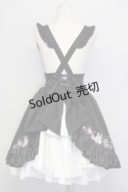 画像2: Amavel / Fancy POP Daydreamレイヤードスカート  黒 T-25-09-10-030-CA-SK-SA-ZI