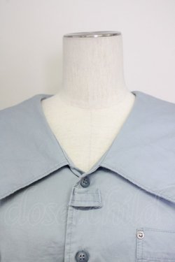 画像3: MILKBOY / リボン付き長袖シャツ  ブルー T-25-09-10-005-MB-BL-SA-ZT