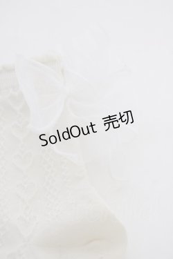 画像3: m petit by misako / AMCSハートバックリボン  アイボリー T-25-09-10-037-LO-ZA-SA-ZI