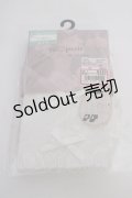 m petit by misako / AMフロントリボンタイツ  白 T-25-09-10-040-LO-ZA-SA-ZI