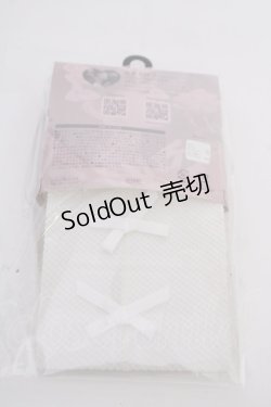 画像2: m petit by misako / AMフロントリボンタイツ  白 T-25-09-10-040-LO-ZA-SA-ZI