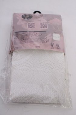 画像2: m petit by misako / AMマーメイドレースタイツ  白 T-25-09-10-042-LO-ZA-SA-ZT