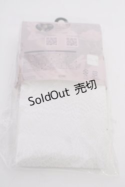 画像2: m petit by misako / AMマーメイドレースタイツ  白 T-25-09-10-042-LO-ZA-SA-ZI